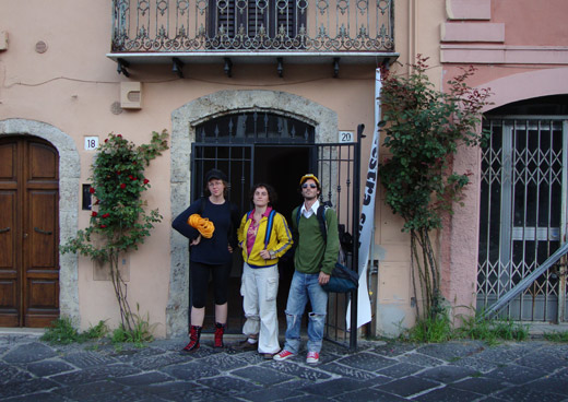 Exploration, résidence, Italie, aout 2009