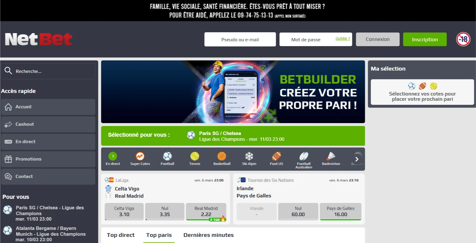 NetBet : Casino en ligne international 100% sécurisé avec un bon service client